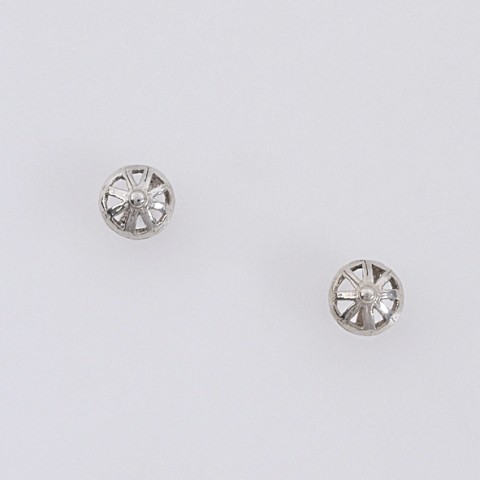 Silver earrings 925 rhodium plated