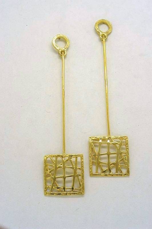 Gold earrings 14K or 18K